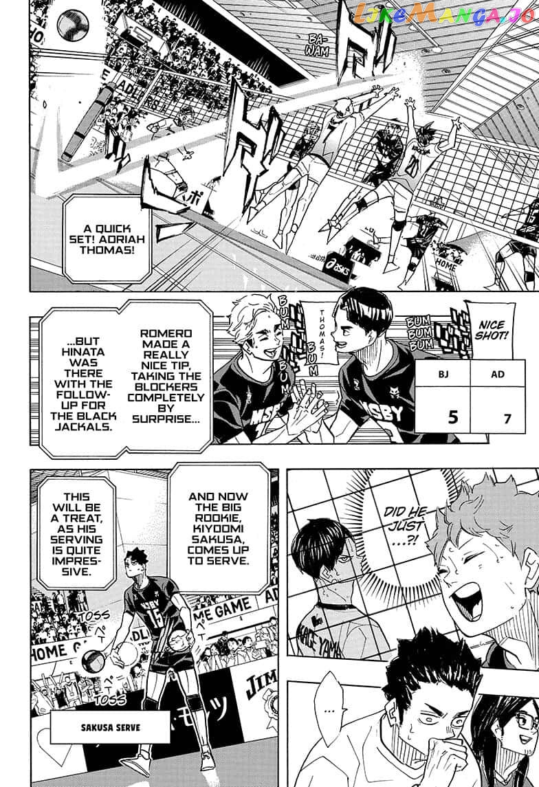 Haikyuu!!, Chapter 384 image 06